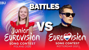 Chantal janzen, edsilia rombley, jan smit and nikkie. Junior Eurovision 2020 Vs Eurovision 2021 Battles Youtube