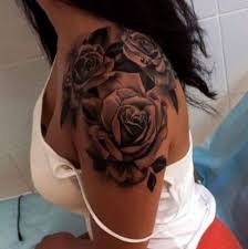 90 Most Lovely Half Sleeve Tattoos Inspirational Art For Woman Page 7 Of 91 Trendy Elves Shoulder Tattoos For Women Rose Shoulder Tattoo Tattoos