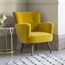 Pin By Emma Vaughton On Black Friday 2020 Armchair Luxury Chairs Yellow Armchair