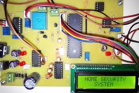 Those are input, controller and output sections. Home Security System Project From Microtronics