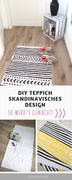 Teppich Mit Textilfarbe Bemalen Design Dots Teppich Teppich Skandinavisch Diy Teppich