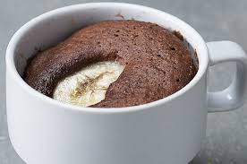 Chocolate Banana Mug Cake Recipe By Tasty Recipe Banana Mug Cake Chocolate Banana Savoury Cake
