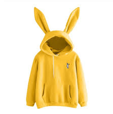 Securely keep your hair out of the way when washing your face, brushing your teeth, applying your makeup, or taking a quick shower with the bunny ears . Bunny Ears Pastel Oversized Hoodie Onyx Bunny
