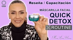 (073) Máscara facial QUICK DETOX de la línea ROUTINE de HND