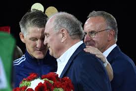 Bastian schweinsteiger (pronounced ˈbasti̯an ˈʃvaɪ̯nʃtaɪ̯ɡɐ (listen); Uli Hoeness Describes Special Bastian Schweinsteiger Moment From 2014 World Cup Bavarian Football Works