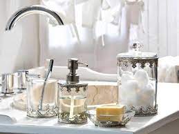 Check out our collection of bathroom accessories that are sure to have your bathroom looking neat such as shower curtains, bathroom rugs, and bath towels! 28 Ways To Give Your Bathroom A Shabby Chic Vibe Shabby Chic Bathroom Accessories Shabby Chic Bathroom Glamorous Bathroom