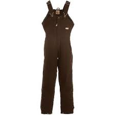 Berne Ladies Washed Insulated Bib Overall Zip To Waist All Seasons Uniforms