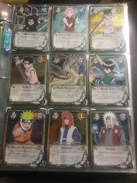 125x Naruto Ccg Foil Cards Lot Collection Broken Promise Approaching Wind Foil Cards Z Cards Naruto
