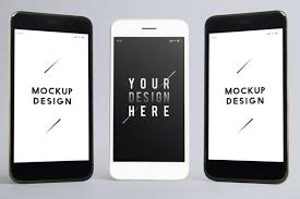 Download Premium Mobile Phone Screen Mockup Template For Free Phone Phone Screen Mockup Template