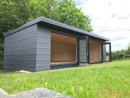 Freefoam Grey Cladding Installed On Garden Home Shed Cladding House Cladding Summer House Garden