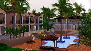 как построить красивый дом в симс 3 поэтапно фото Kurorty V Sims 3 Rajskie Ostrova