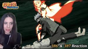 Obito S Defeat Naruto Shippuden Episode 386 387 Reaction Youtube