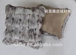 Mengisi bantal dan boneka, wol dari bulu domba lebih aman dan nyaman, . Bantal Bulu Domba Cina Bulu Domba Tibet Bantal Bulu Sisi Tunggal Banyak Warna Produsen C 02