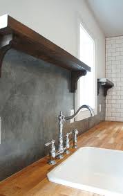 Love an industrial, rustic or even modern look? 25 Trendy Metal Kitchen Backsplashes To Try Digsdigs
