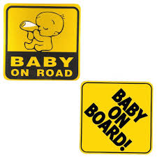 Health & safety logo designed by luke southern. Reflective Car Sticker Baby On Board Creative Fashion Tail Warning Sign Decal Baby On Road Road Safety Car Sticker Reflector Reflective Material Aliexpress