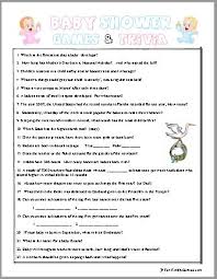 Choose from 25 of the cutest baby shower printables offered for free download. Baby Shower And Baby Trivia Games