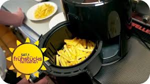 Heissluftfritteuse Fur 50 Vom Discounter Was Taugt Sie Sat 1 Fruhstucksfernsehen Tv Youtube