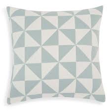 Coussin Bleu 40 X 40 Cm Maisons Du Monde Coussin Bleu Tissu Bleu Coussin