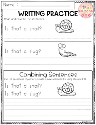 March Writing Practice Combining Sentences Writing Practice Writing Practice Worksheets Combining Sentences