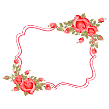 Frame Flower Flower Frame Flower Clipart Flower Illustration