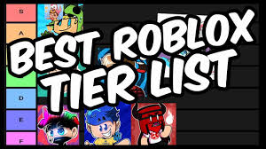 Best Roblox Youtuber Tier List Roblox Youtube