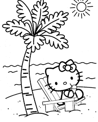 Whatever they do, they are sure to. Hello Kitty On The Beach Coloring Page Hello Kitty Coloring Hello Kitty Colouring Pages Kitty Coloring