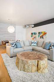 baumstamm tisch super originelle designs wohnzimmertisch couchtisch design einrichten und wohnen