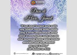 Perbanyak doa di hari jum'at bagi umat islam, hari jumat adalah hari yang istimewa dan penuh dengan keberkahan. Doa Di Hari Jumat Hernadhi Jaya Tours Haji Umroh