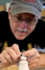 Troy Schmidt Throws Miniature Pots