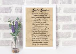 In Loving Memory Printable Quote God S Garden Etsy Printable Quotes In Loving Memory Memory Print
