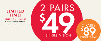 2 Pairs For 49 Single Vision Or 2 Pairs For 89 Progressive Visionworks Single Vision Eye Doctor