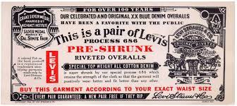 Levi Strauss Guarantee Card For Over 100 Years 1966 Diy Ripped Jeans Levis Vintage Clothing Levi Jeans 501