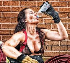 Women Firefighters 5 Pg Jpg 470 423 Female Firefighter Women Charity Girl Firefighter