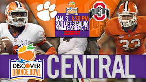 Clemson Vs Ohio State 2014 Discover Orange Bowl Central