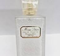 French Vintage Miss Dior Perfume Bottle 50 ml Made in France in 1980s.