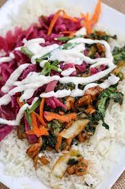 7 spice teriyaki chicken rice bowls. Chicken Teriyaki Dragon Bowl