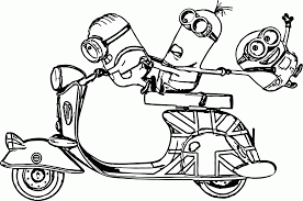 En het is leuker als de minions lachen. Bob Stuart Kevin Minions Coloring Pages Sketch Coloring Page Coloring Home
