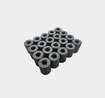 Rectangular ferrite magnet with 2 countersunk holes in stock