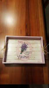 Perili Hobiler Dekopaj Uygulamasi Tepsi Yapimi Tepsi Beyaz Boya Decoupage