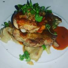 Chicken From Eiffel Tower Restaurant In Paris Hotel Las Vegas Paris Restaurants Food Paris Hotel Las Vegas