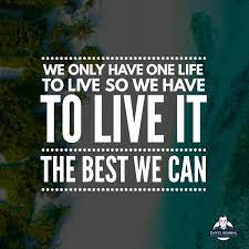 David Bombal On Twitter We Only Have One Life To Live So We Have To Live It The Best We Can Motivationquotes Dailymotivation Ccna Inspirationalquote Cisco Https T Co By5xgmg4pr Twitter