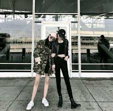 100+ foto gambar wanita muslimah berhijab bercadar menangis tegar. 120 Ide Friend Couple Foto Teman Fotografi Teman Gadis Korea
