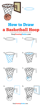 Cut a the line out. How To Draw A Basketball Hoop Really Easy Drawing Tutorial How To Draw A Basketball Drawing Tutorial Easy Ball Drawing