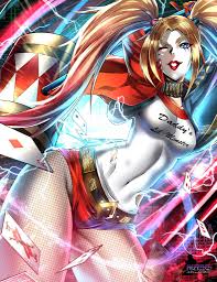Harly quinn by comfortlove on deviantart. Harley Quinn Anime Art Amino