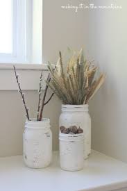And your diy chalk painted mason jars are done! All Things Fall Chalk Painted Mason Jars Making It In The Mountains