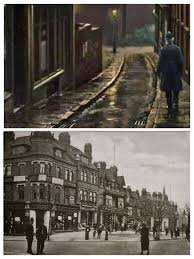 Bottom photo the Parade possibly 1920s/30s. You can see the spire