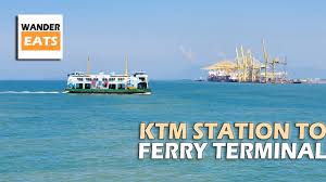 Tide tables and solunar charts for pulau pinang: Walk Butterworth Ktm Station To Ferry Terminal Penang Youtube