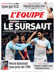 L'équipe 21 a également proposé la coupe du monde de vtt, différentes compétitions de football, des courses hippiques, les championnats du monde et les championnats d'europe de judo, la coupe de france de hockey sur glace, les masters de pétanque. L Equipe Voici Les Unes De L Equipe Du Lundi 21 Janvier Facebook