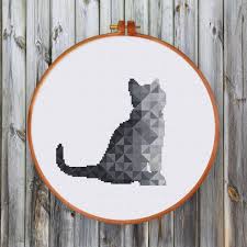 Browse by theme and level to find the design of your dreams! Nursery Geometric Cat Cross Stitch Pattern Black Gray Baby Black Cat Cross Stitch Cat Cross Stitch Pattern Cross Stitch Kits