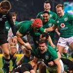 Ireland topple Zealand down marker